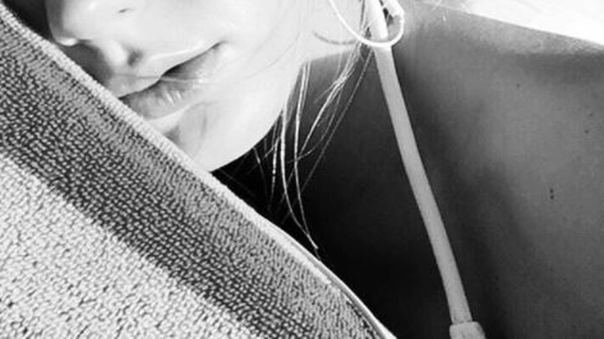 Natürlich entspannt sie auch gerne mal am Strand