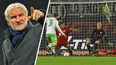 Nicklas Bendtner brachte den VfL Wolfsburg mit einem irregulären Treffer in Führung