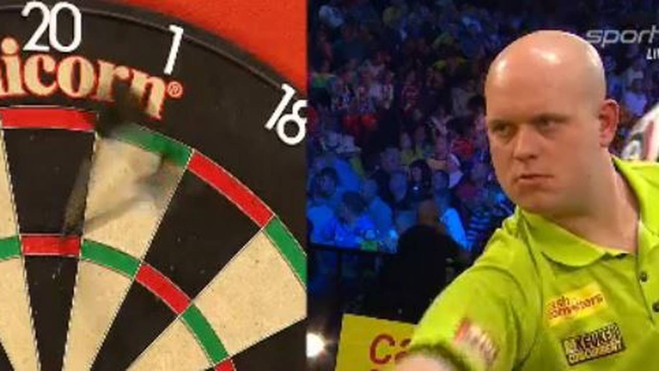 Van-Gerwen-Gala im Achtelfinale