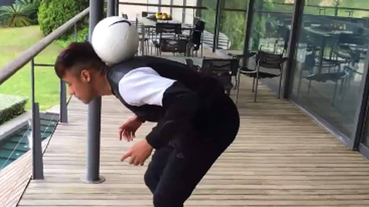 Neymar: Irre Challenge mit Ronaldo
