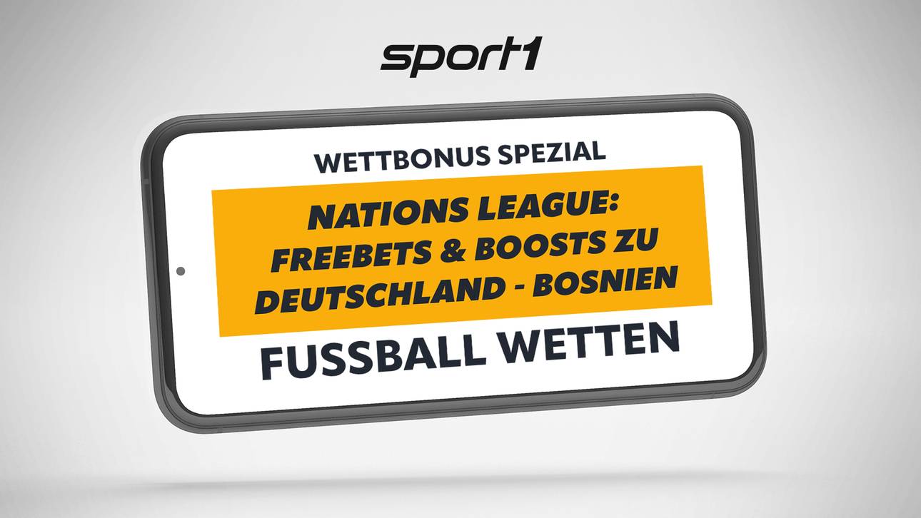 Deutschland vs. Bosnien in der Nations League: Erhöhte Quoten & Boni für die DFB-Elf