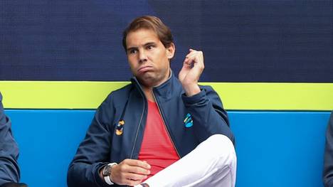 Auch gegen Griechenland muss Rafael Nadal auf der Bank bleiben