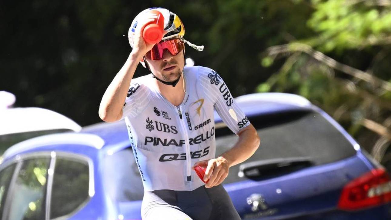 Kuriose Szenen bei der Tour