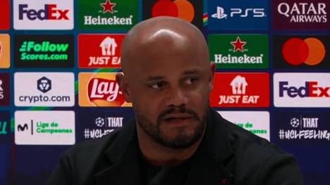 Bei Real Madrid drohen einigen Spielern bei einer weiteren gelben Karte eine Sperre. Bayern-Trainer Vincent Kompany spricht darüber.