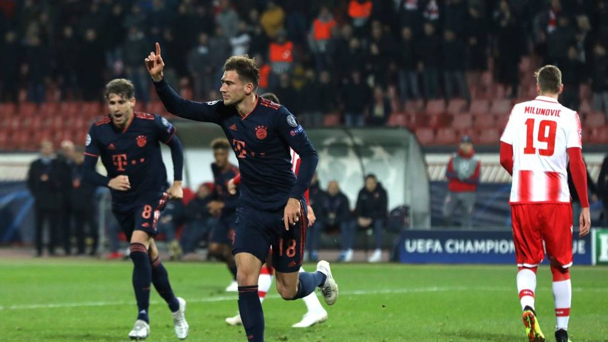 LEON GORETZKA: Hat einfach einen Lauf. Spielte gleich zu Beginn einen Super-Pass auf Lewandowski (7.), dann köpfte er in Weltklasse-Manier zum 1:0 ein (14.). Pech mit einem wuchtigen Direktschuss (16.). Gutes Spiel. SPORT1-Note: 2