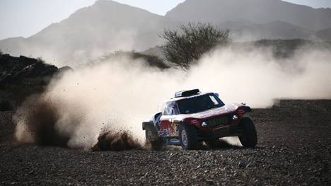 Stephane Peterhansel durfte sich über einen Etappensieg bei der Rallye Dakar freuen