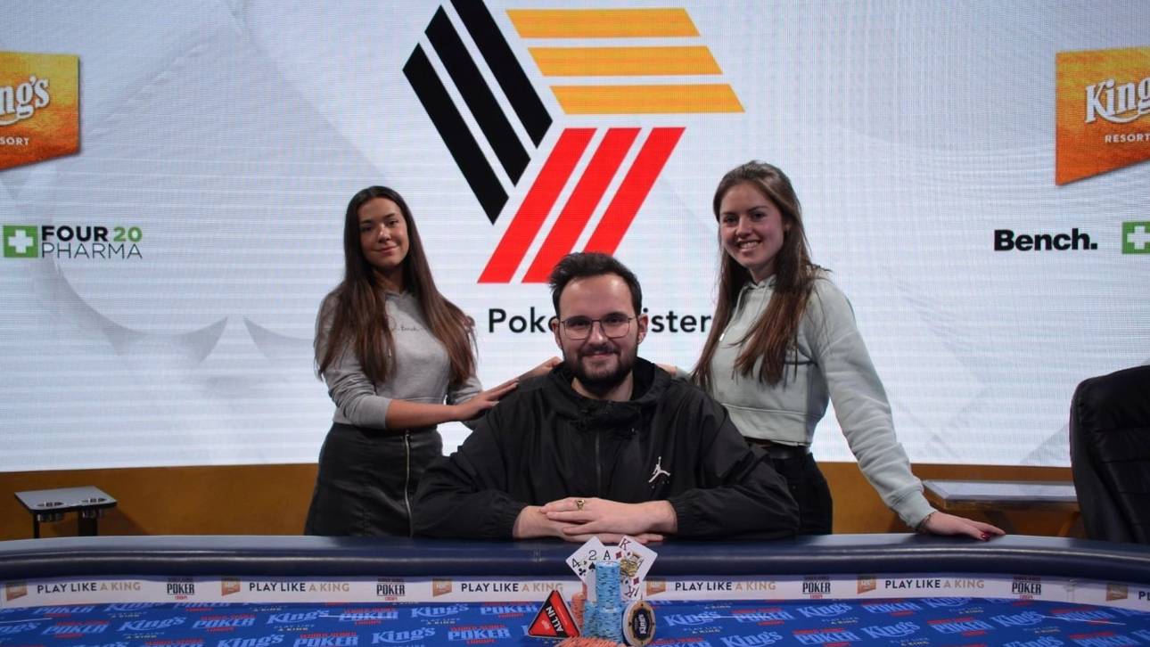 Grzegorz Derkowski bei der deutschen Pokermeisterschaft