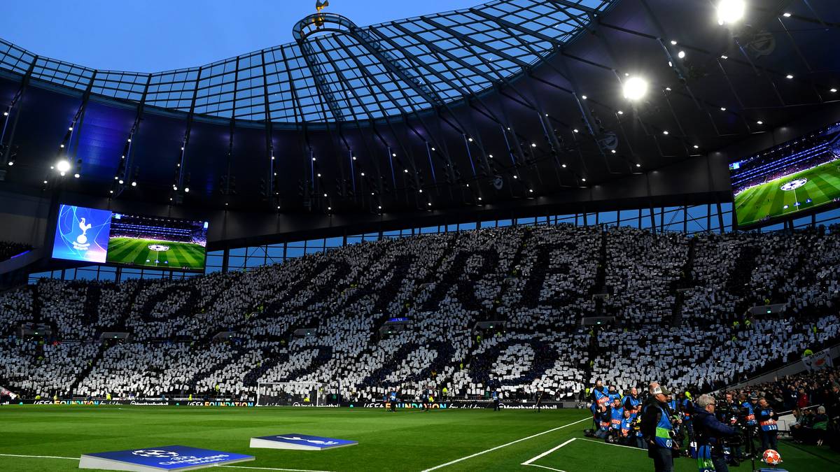 PLATZ 15 - TOTTENHAM HOTSPUR: 53.356 Zuschauer im Tottenham Hotspur Stadium