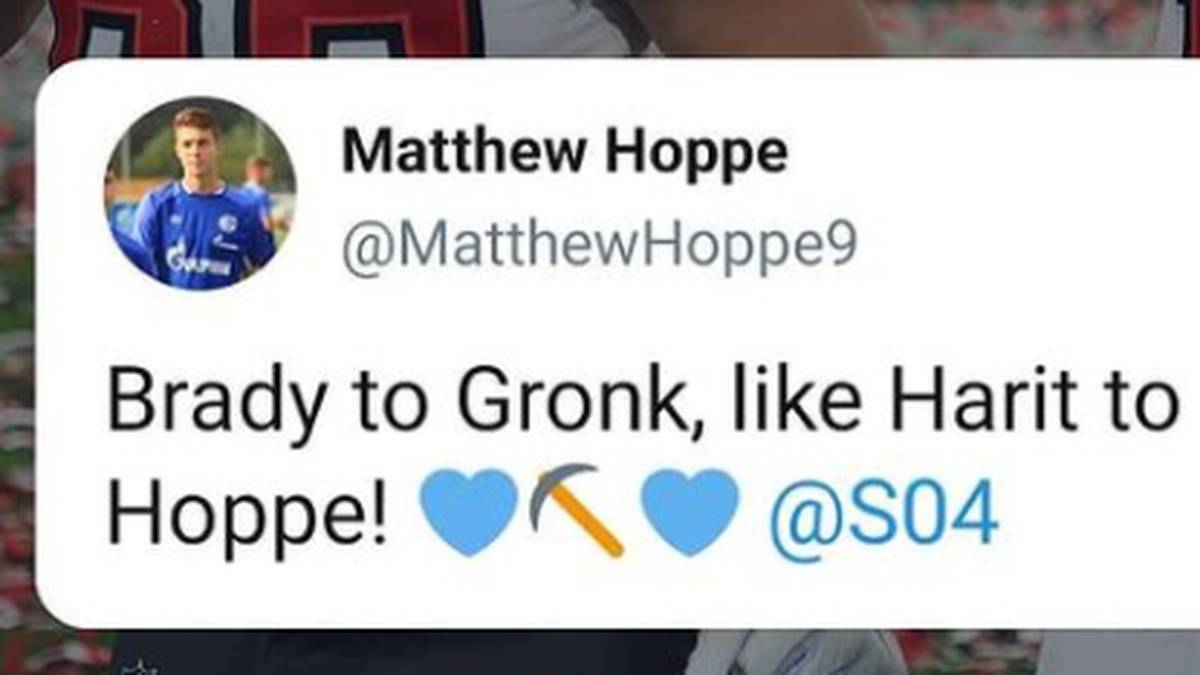 Matthew Hoppe begleitete den Super Bowl auf Twitter