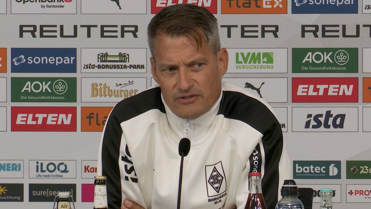 Abstiegsnot? Gladbachs Coach Blessin gerät trotzdem ins Schwärmen