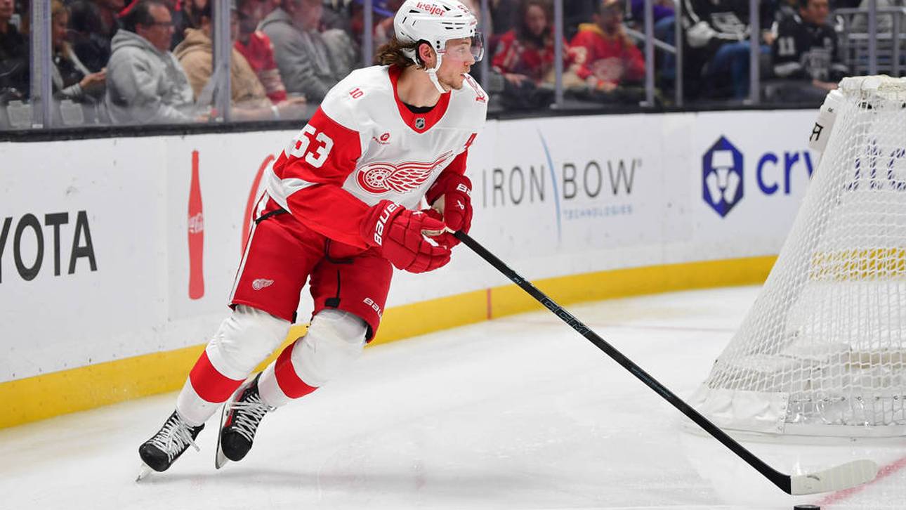 Moritz Seider schrieb Geschichte für die Detroit Red Wings