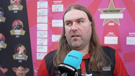 Ryan Searle spricht nach dem Sieg über Jonny Clayton im Viertelfinale der Darts-WM über das Match - und verrät, wie er seinen restlichen Tag gestalten wird.