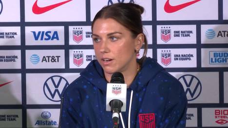 US-Nationalspielerin Alex Morgan spricht über das Thema "Equal Pay" und lobt die Arbeit des US-Fußballverbandes. 