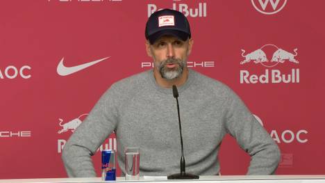 Marco Rose hatte trotz des 6:0-Erfolgs von RB Leipzig gegen den 1. FC Köln keine große Euphorie über den Sieg aufkommen lassen. Grund dafür ist die Verletzung von Mittelfeldspieler Dani Olmo.