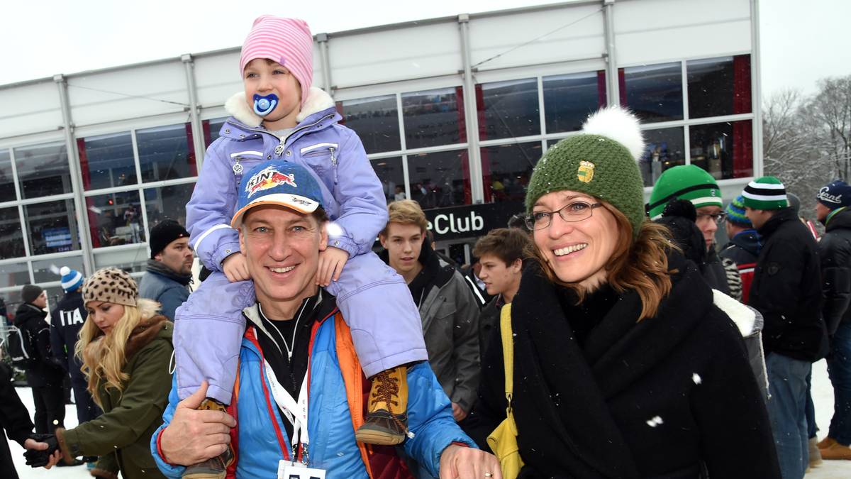 Schauspieler Tobias Moretti macht den Pistenbesuch zu einem Familienausflug