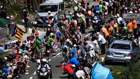 CYCLING-FRA-TDF2018-BREAKAWAY Am Tourmalet wird wahrscheinlich auch der Kampf um Gelb ausgetragen werden