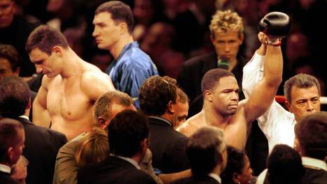 Vitali Klitschko musste seinen Kampf am 1. April 2000 gegen Chris Byrd vorzeitig abbrechen