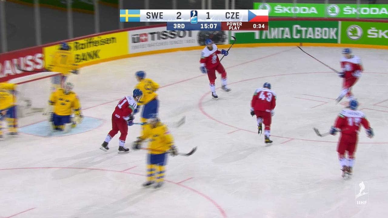 Eishockey-WM: Tschechien - Schweden (4:2): Tore und Highlights im Video