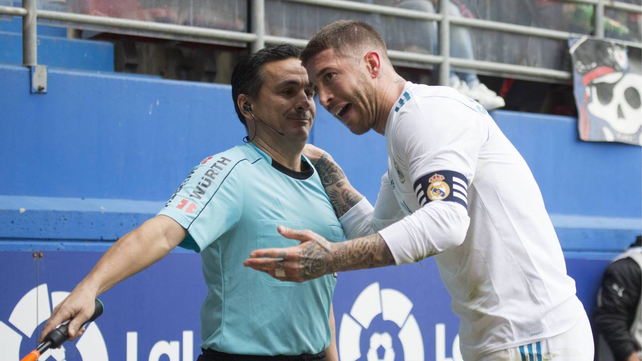 Reals Ramos macht sich in die Hose