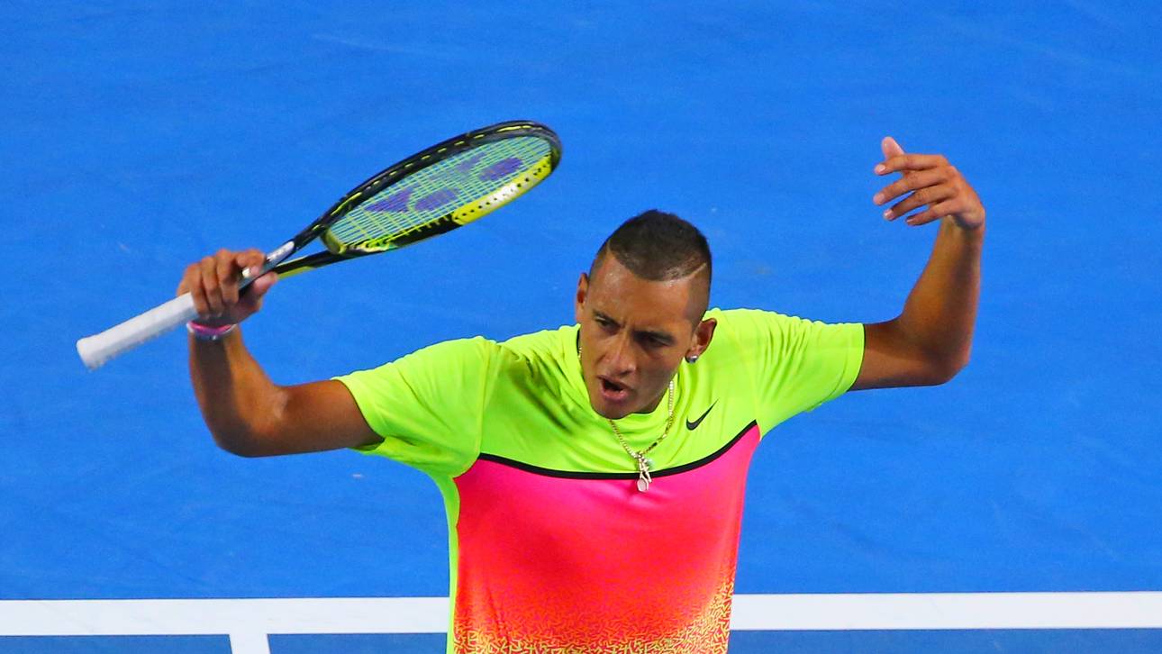 Kyrgios nach Fünfsatz-Krimi weiter