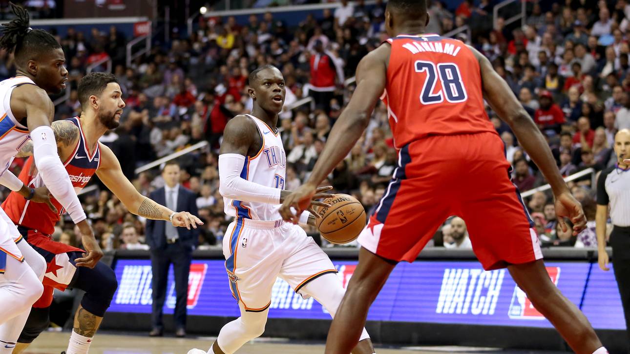 Schröders OKC demontiert Wizards