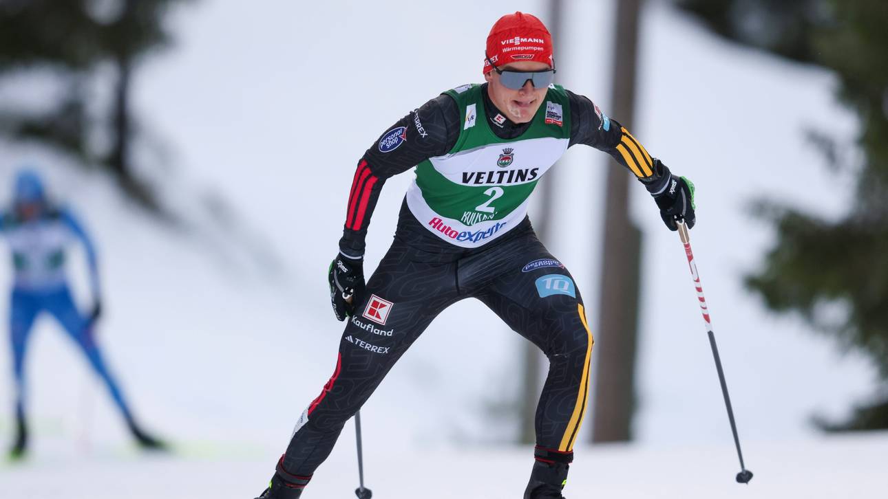 Deutscher stürmt nach vorne