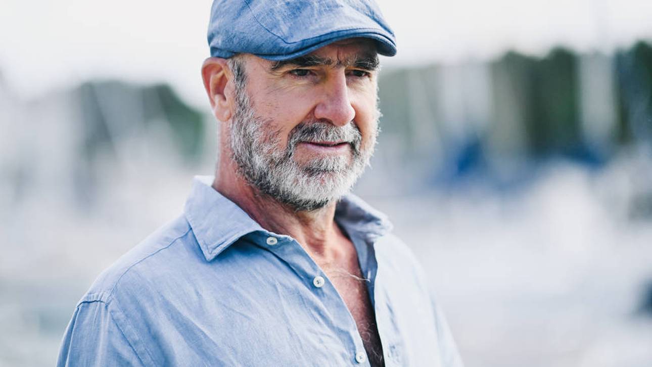 Eric Cantona 2024 bei einem Filmfestspiel in La Rochelle