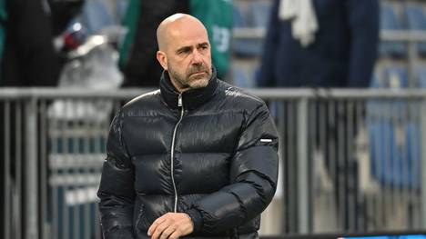 Peter Bosz war mit der Leistung des Schiedsrichters nicht einverstanden