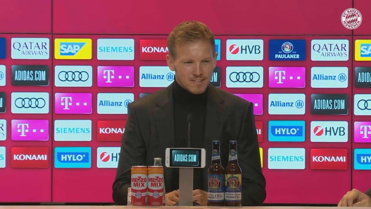 Die ersten Worte von Trainer Julian Nagelsmann beim FC Bayern