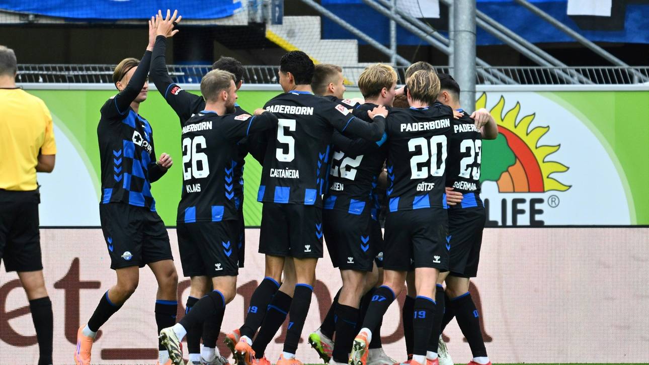Der SC Paderborn springt an die Tabellenspitze