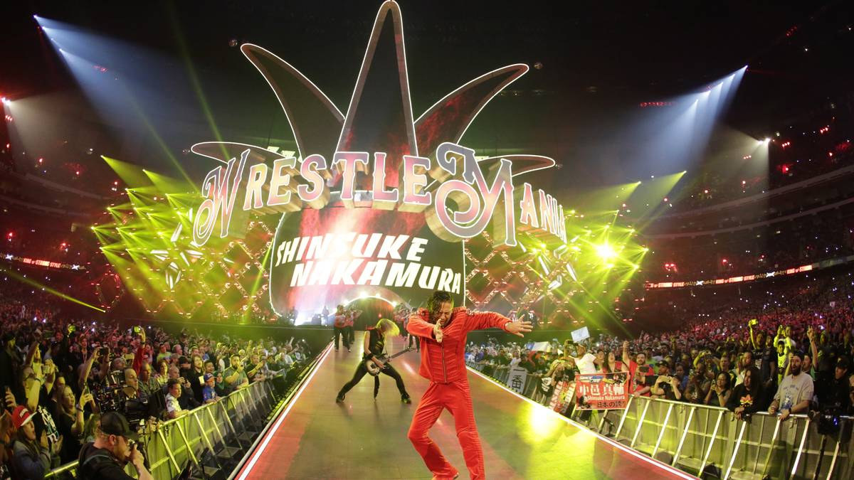 Im vor-vorletzten Match geht es um den World Title: Der charismatische Japaner Shinsuke Nakamura ist der Herausforderer