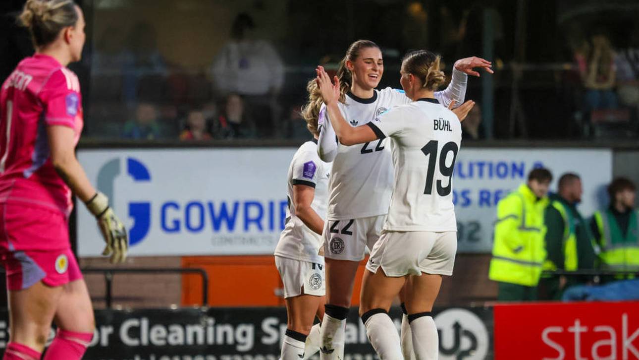 Klara Bühl und Jule Brand bilden Offensiv-Duo