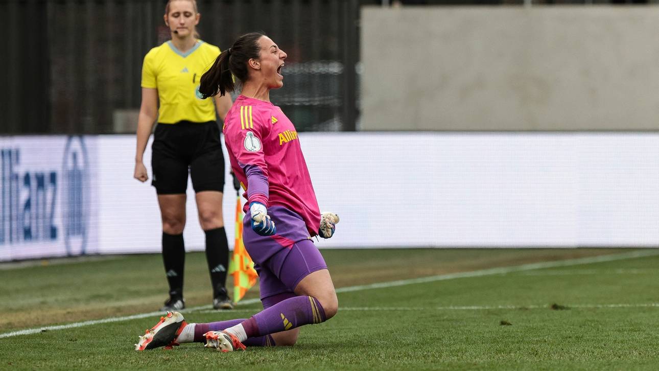Bayern feiert Pokal-Heldin