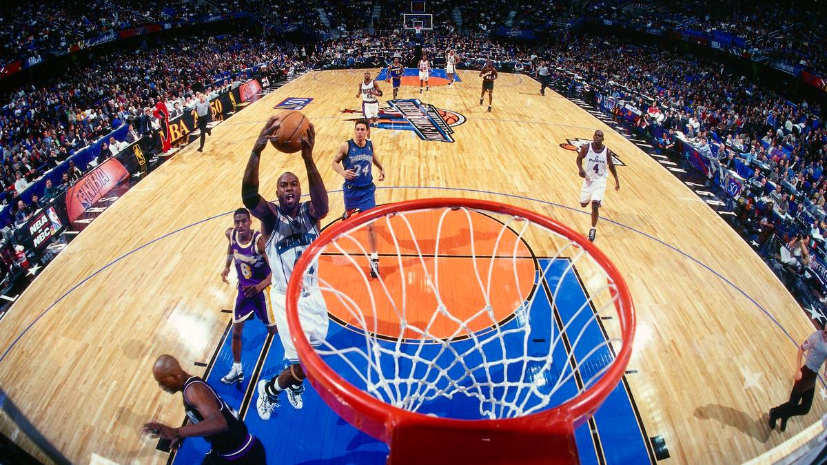 Beim bis heute einzigen All-Star-Spektakel in Cleveland stellt Glen Rice von den Charlotte Hornets mit 20 Zählern im ersten Viertel und 24 Punkten in der ersten Hälfte jeweils Rekorde auf. Der Scharfschütze wird folglich zum MVP gewählt