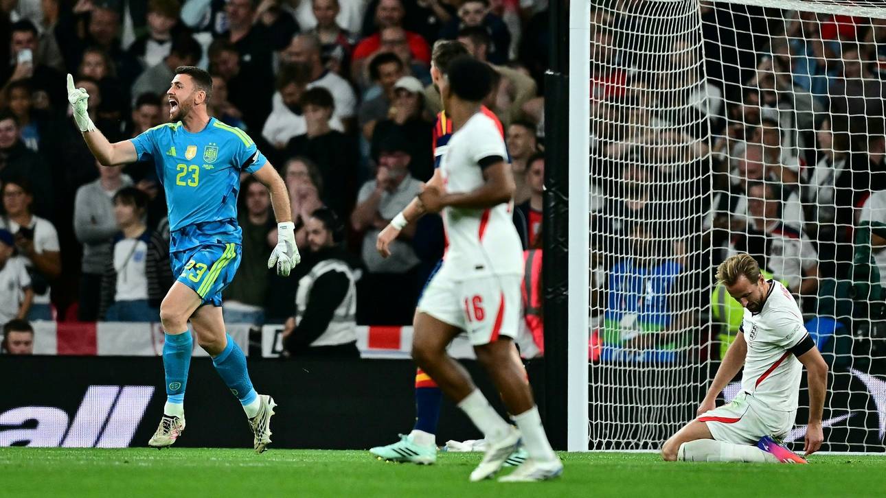 Kane scheitert vom Punkt: Eiskaltes Spanien bestraft England