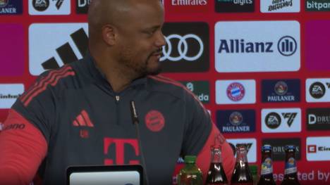 Vincent Kompany bewertet auf der Bayern-PK das viel diskutierte Interview von Julian Nagelsmann.