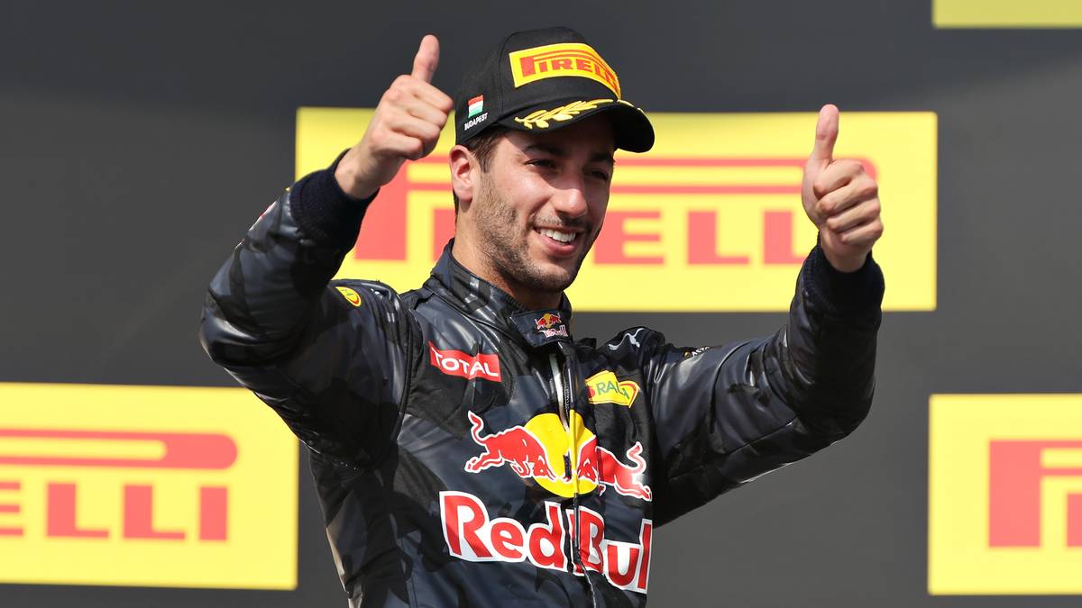 Red-Bull-Pilot Daniel Ricciardo gewann 2009 die britische Formel 3. Der Australier wurde 2014 Dritter der Formel-1-Saison