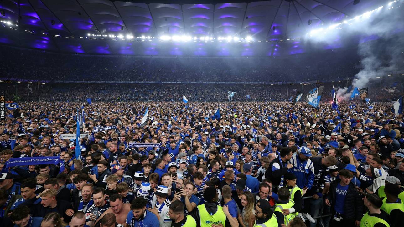 Viele Schwerverletzte bei HSV-Aufstieg