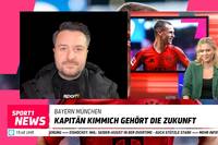 Der FC Bayern München will mit Joshua Kimmich verlängern. Sportvorstand Max Eberl legt alles daran, dass es zu einer Vertragsverlängerung kommt.