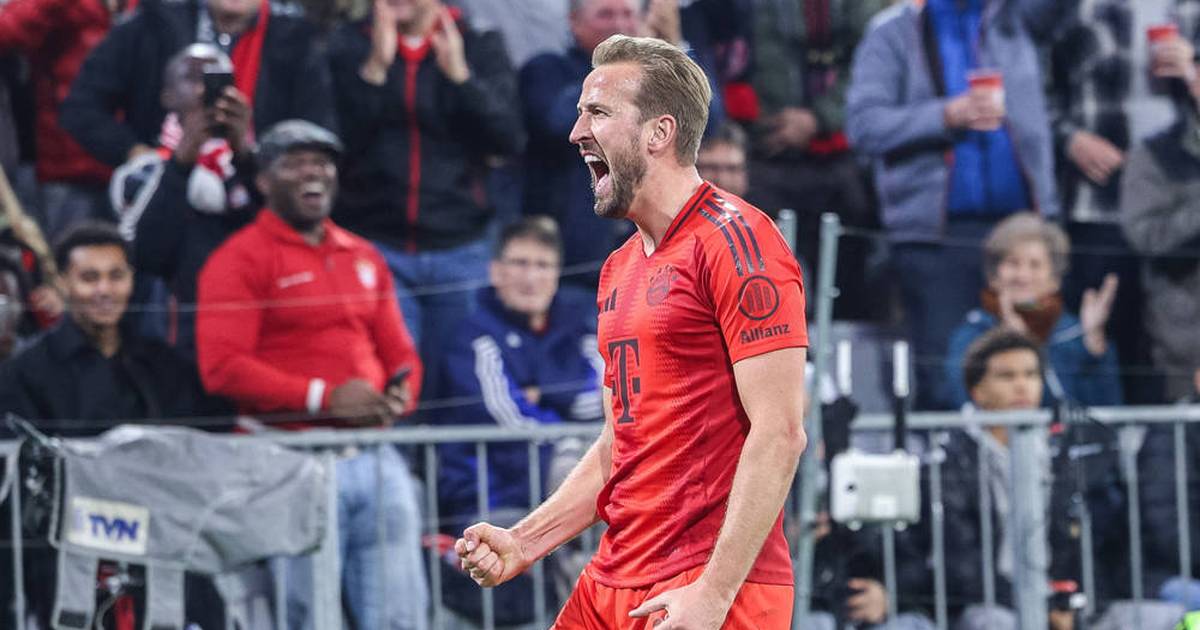 Hat trick! Kane ended the Bayern crisis