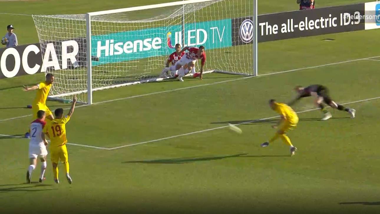 Rumänien fegt Kroatien vom Platz