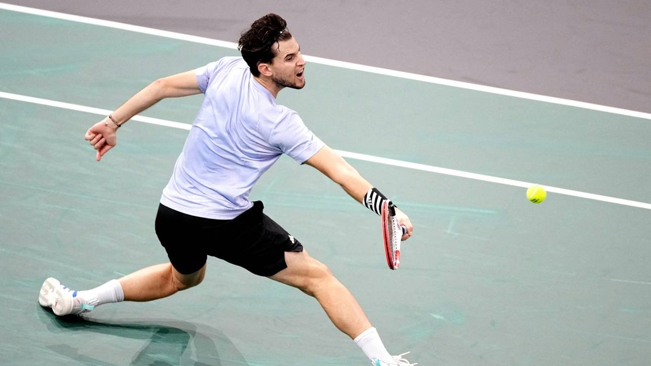 Giftschlange im Stadion: Thiem-Match unterbrochen