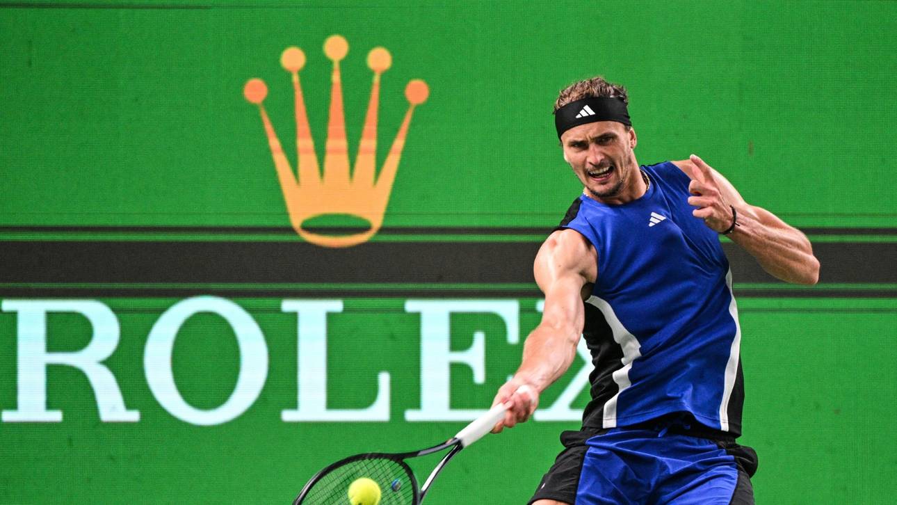 Shanghai: Zverev schimpft und siegt
