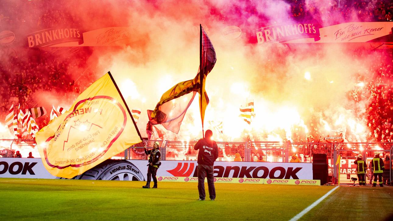 Gladbach-Fans verletzten Ordner