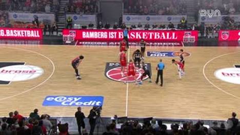 Spiel Highlights zu Bamberg Baskets - ratiopharm ulm 