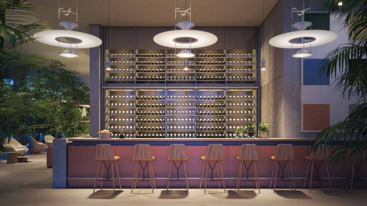 Aber nicht nur das Apartment an sich hat viel zu bieten, sondern auch der Gebäudekomplex als Ganzes - wie zum Beispiel eine Bar