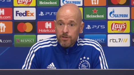 Wie will Ajax Amsterdam im CL-Duell gegen den BVB Erling Haaland stoppen? Für Trainer Erik ten Hag liegt der öffentliche Fokus zu sehr auf den Stürmerstar.