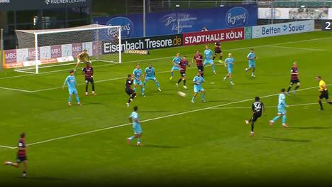 Beim Duell der Tabellennachbarn Viktoria Köln und TSG Hoffenheim II ging es um den Sprung unter die ersten drei in der 3. Liga. 