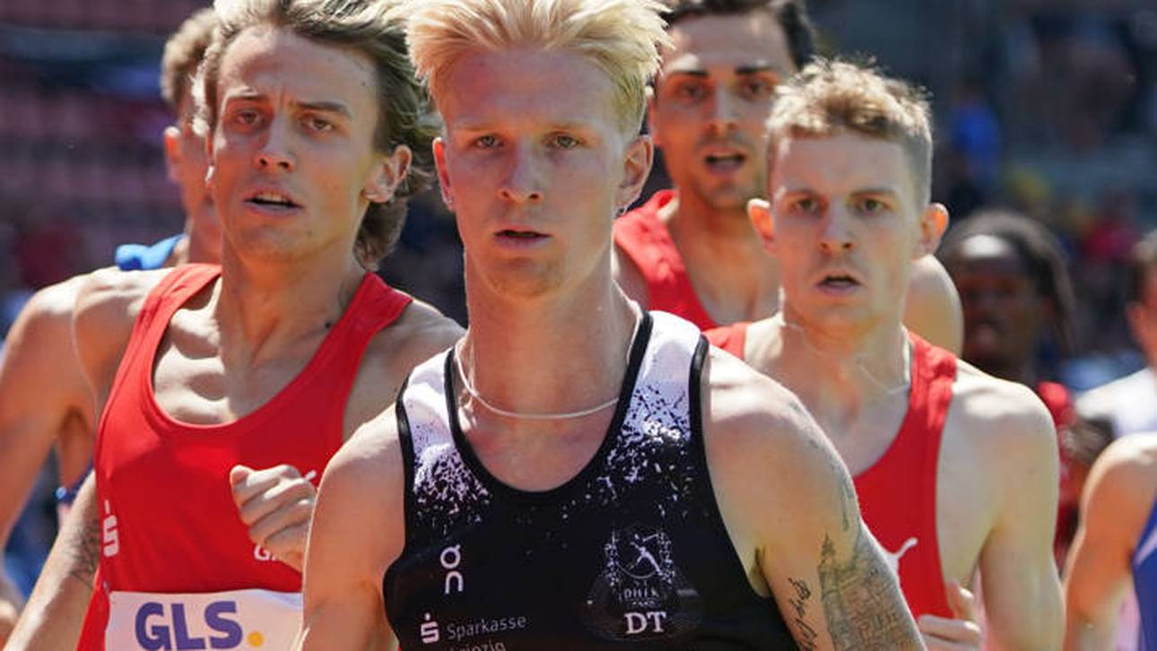 Robert Farken bei der DM in Kassel