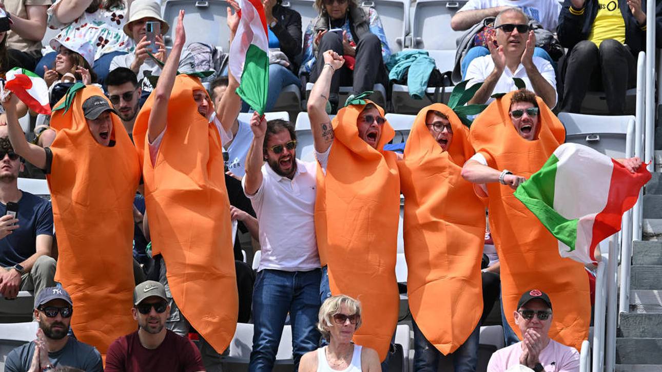 Der verrückteste Fanclub in Wimbledon